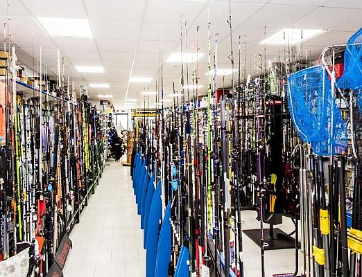 Mister Fish outlet in Fgura well stocked with all the fish gear you require