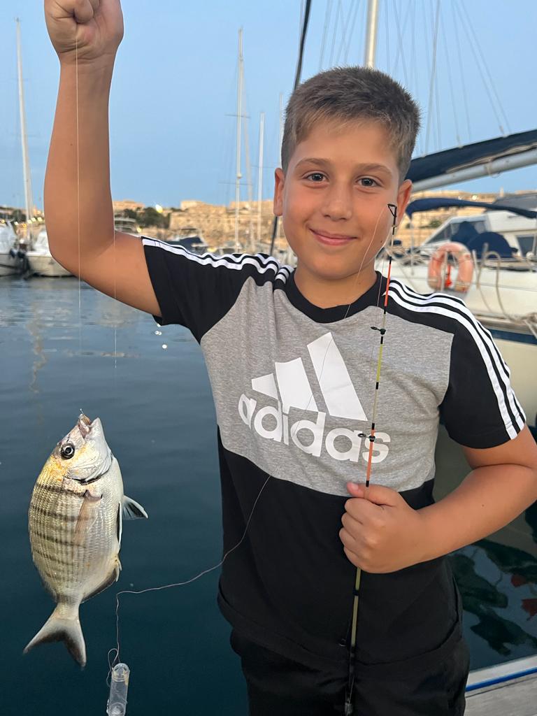 Young angler part of the many friends of Mister Fish