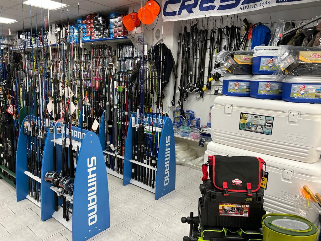 Mister Fish Fgura for all your fishing tackle needs