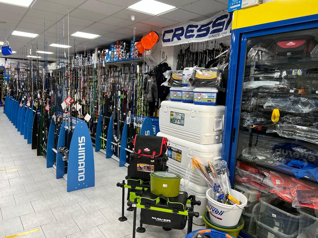 Mister Fish Fgura for all your fishing tackle needs