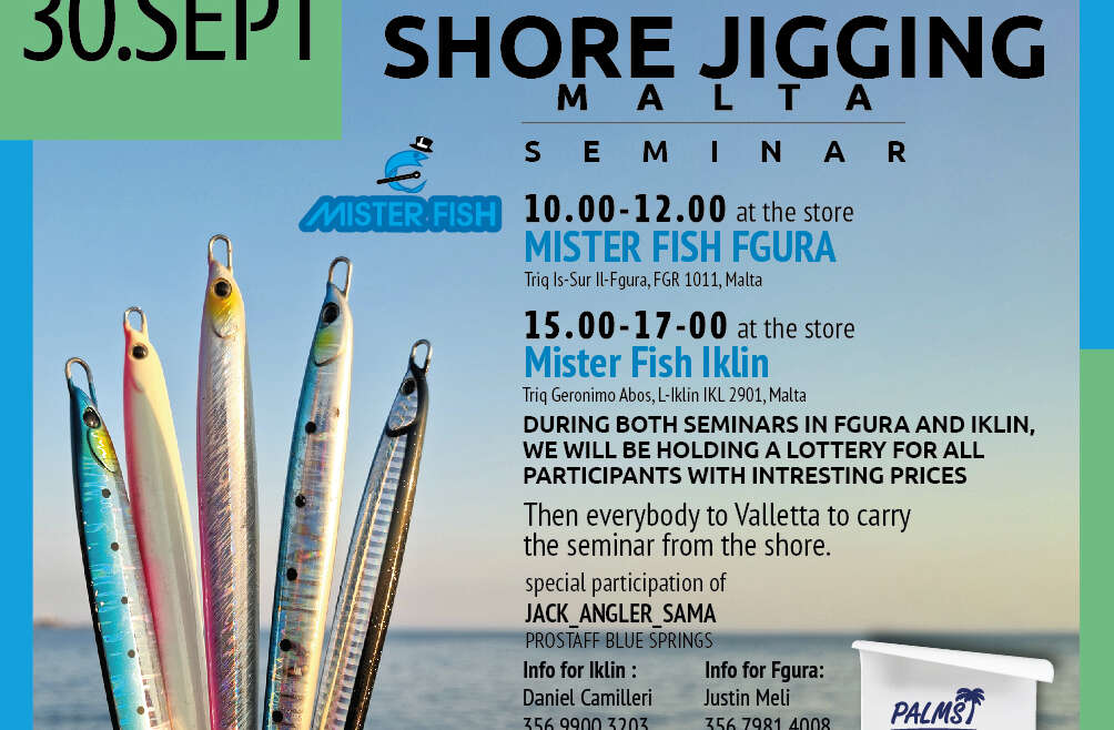 Mister Fish Blue Springs Shore Jigging Seminar 2023