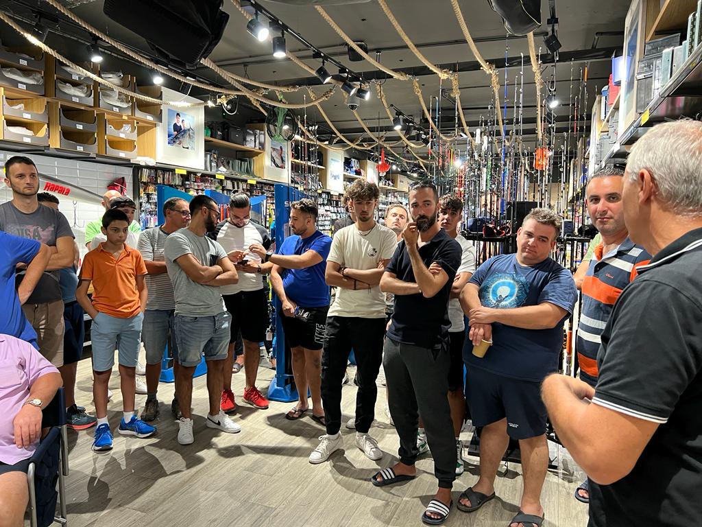 Mister Fish and Blue Spring organise a shore jigging seminar in Malta in September, 2023.