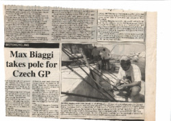 Mister Fish fishing marathon newspaper article