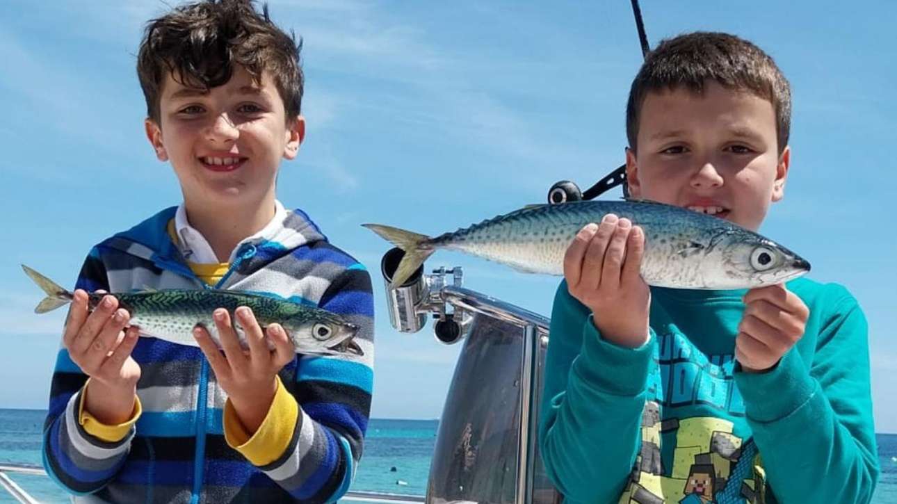 Kids Fishing Charter in Malta with Mister Fish