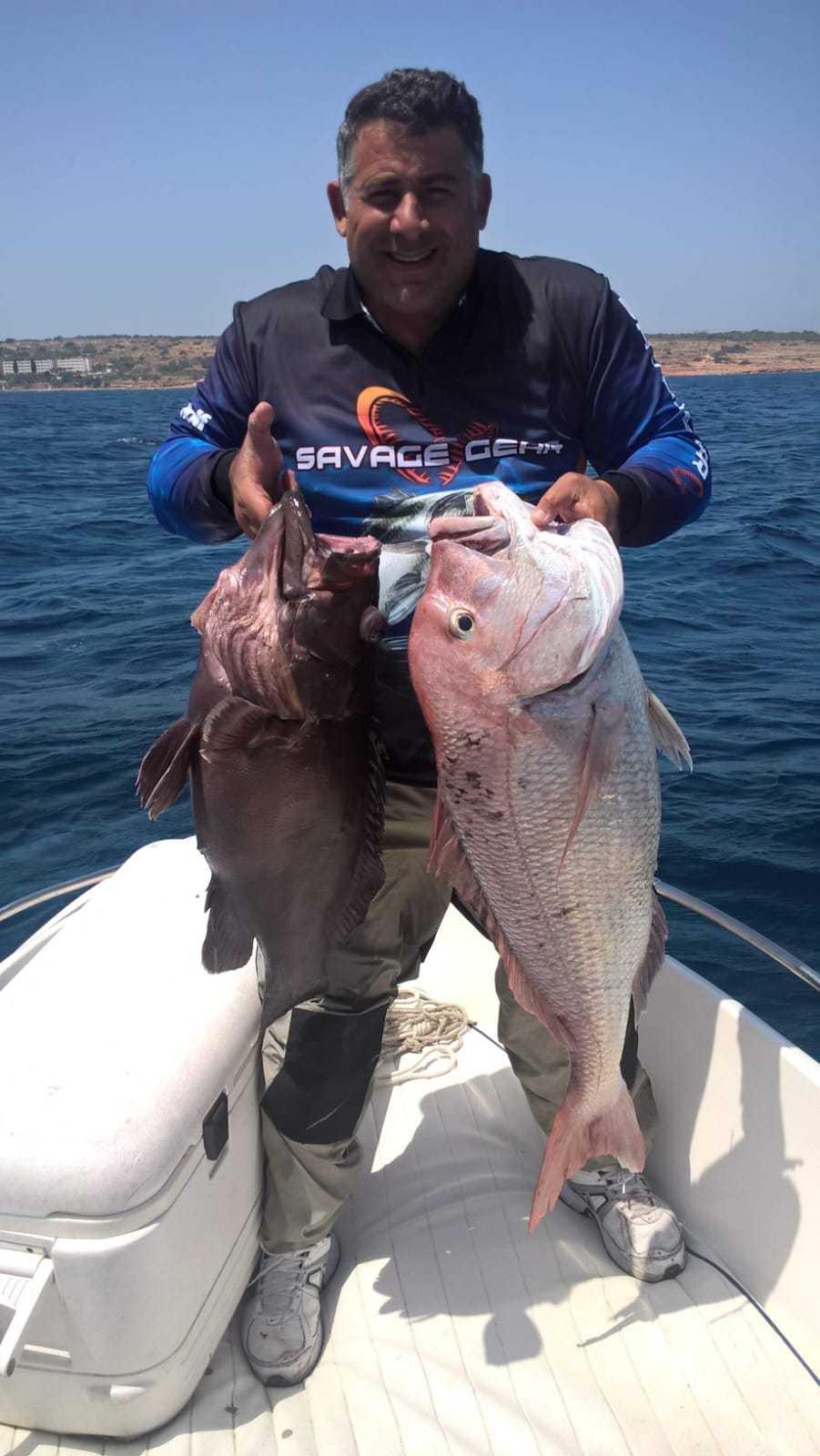 Denci fishing with Josef Camilleri, Mister Fish Malta