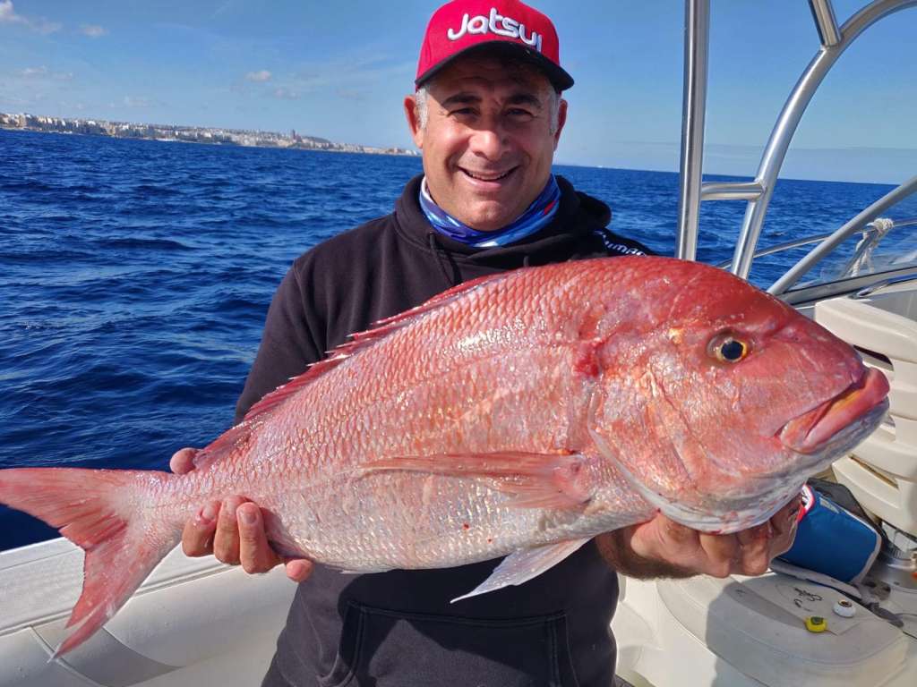 Josef Camilleri Mister Fish catches a prize fish with top brands available from outlets in Iklin, Gzira and Fgura