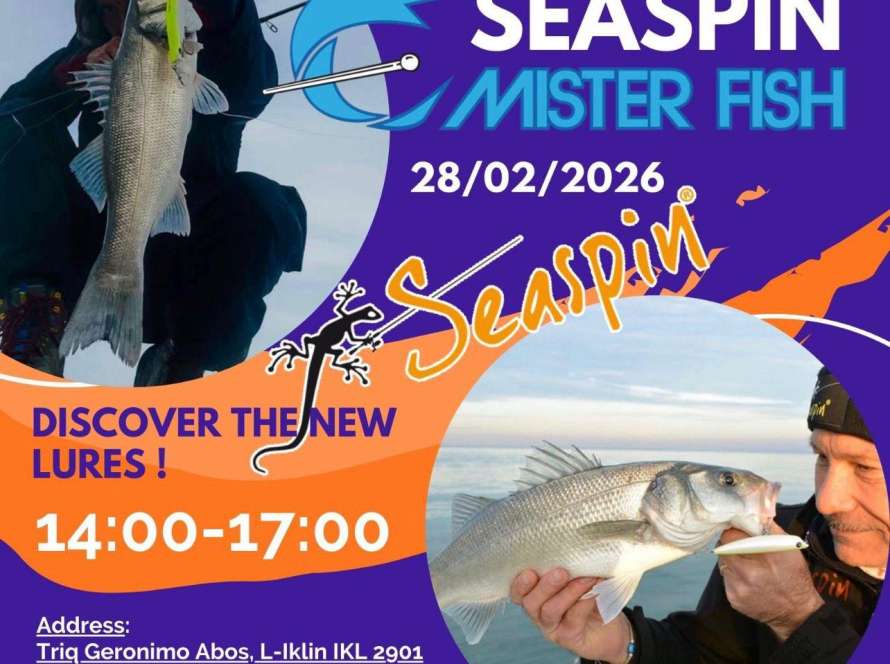 Join us this February 2026 for an event to discover new lures at Mister Fish Iklin Malta