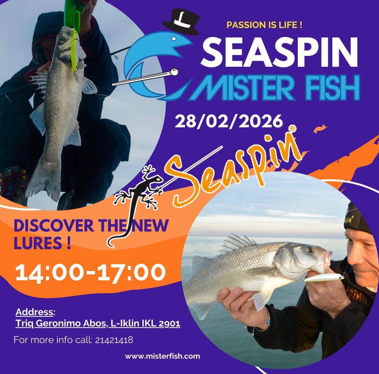 Join us this February 2026 for an event to discover new lures at Mister Fish Iklin Malta