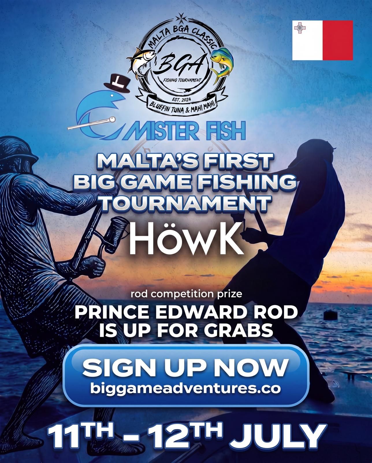 Malta’s First Big Game Fishing Tournament July 2026